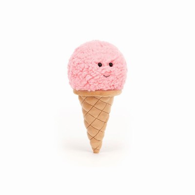 Jellycat Irresistible Ice Cream Strawberry | KU4820517